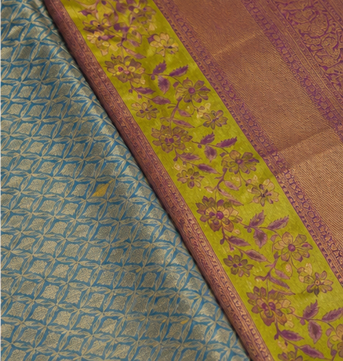 Handloom Bridal Kanchipuram Pattu Silk Saree | Pranjal Premium